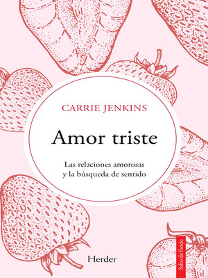 cover image of Amor triste
